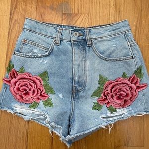 ZARA JEAN SHORTS